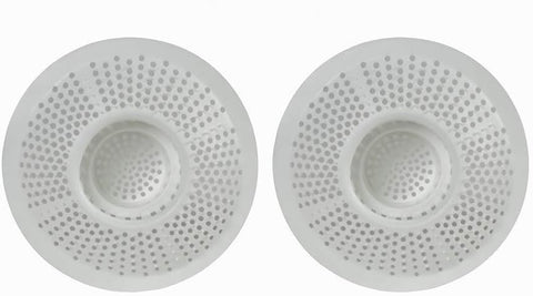 Evriholder Mesh Sink Drain Catcher, Secure Fit Strainer Prevents Clogging from Food and Hair, Stainless Steel, Ideal for Kitchen, Laundry and Disposals, 4.5-Inch, 2 Pack