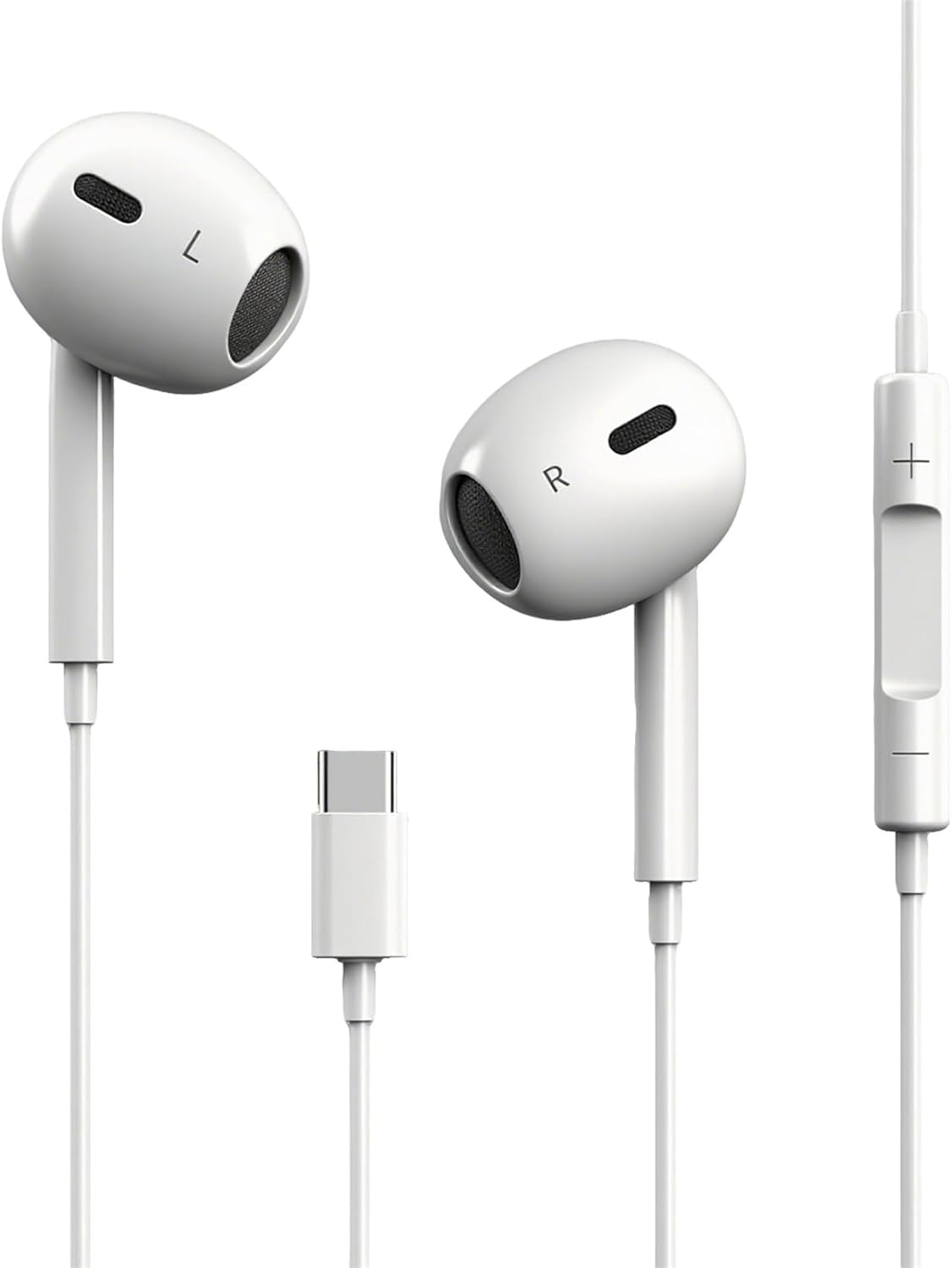 USB C Wired Headphones for iPhone 17/16/15 Pro Max