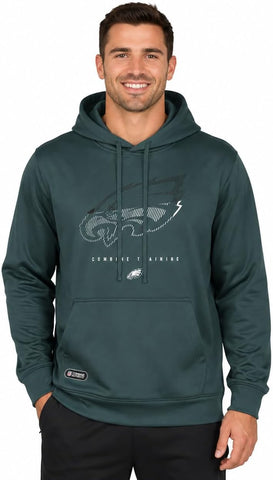 Outerstuff NFL Men's Watson Logo Pullover Performance Fleece Hoodie