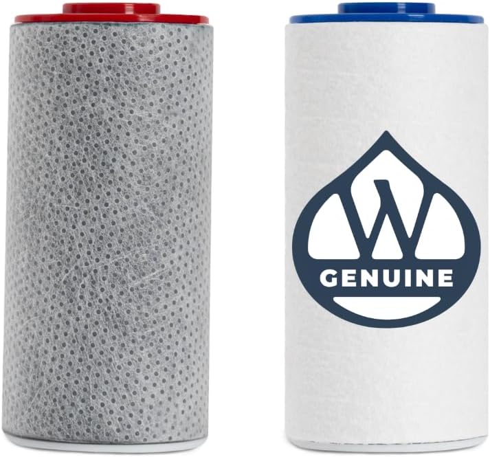 Weddell Duo Genuine Shower Filter Replacement Cartridge, NSF Certifed (1+1)