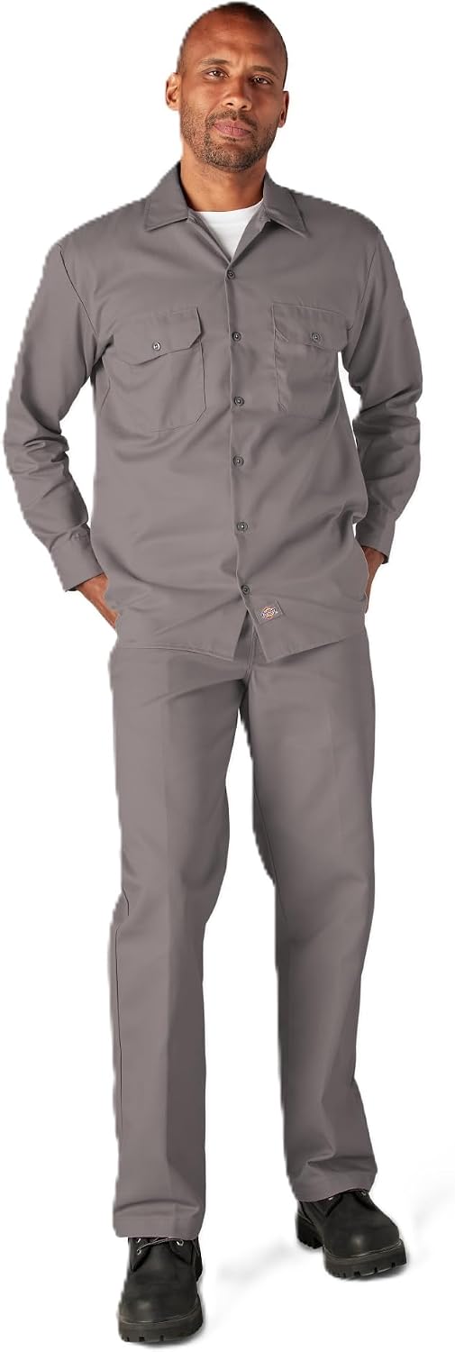 Dickies Men's Long Sleeve Work Shirt