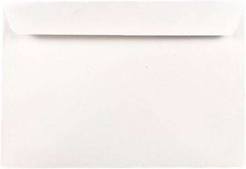 JAM PAPER 7 x 10 Booklet Commercial Envelopes - White - 100/Pack