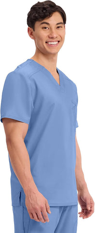 Cherokee WW Revolution Scrub for Men's Tuckable V-Neck Top 1 Chest Pocket
