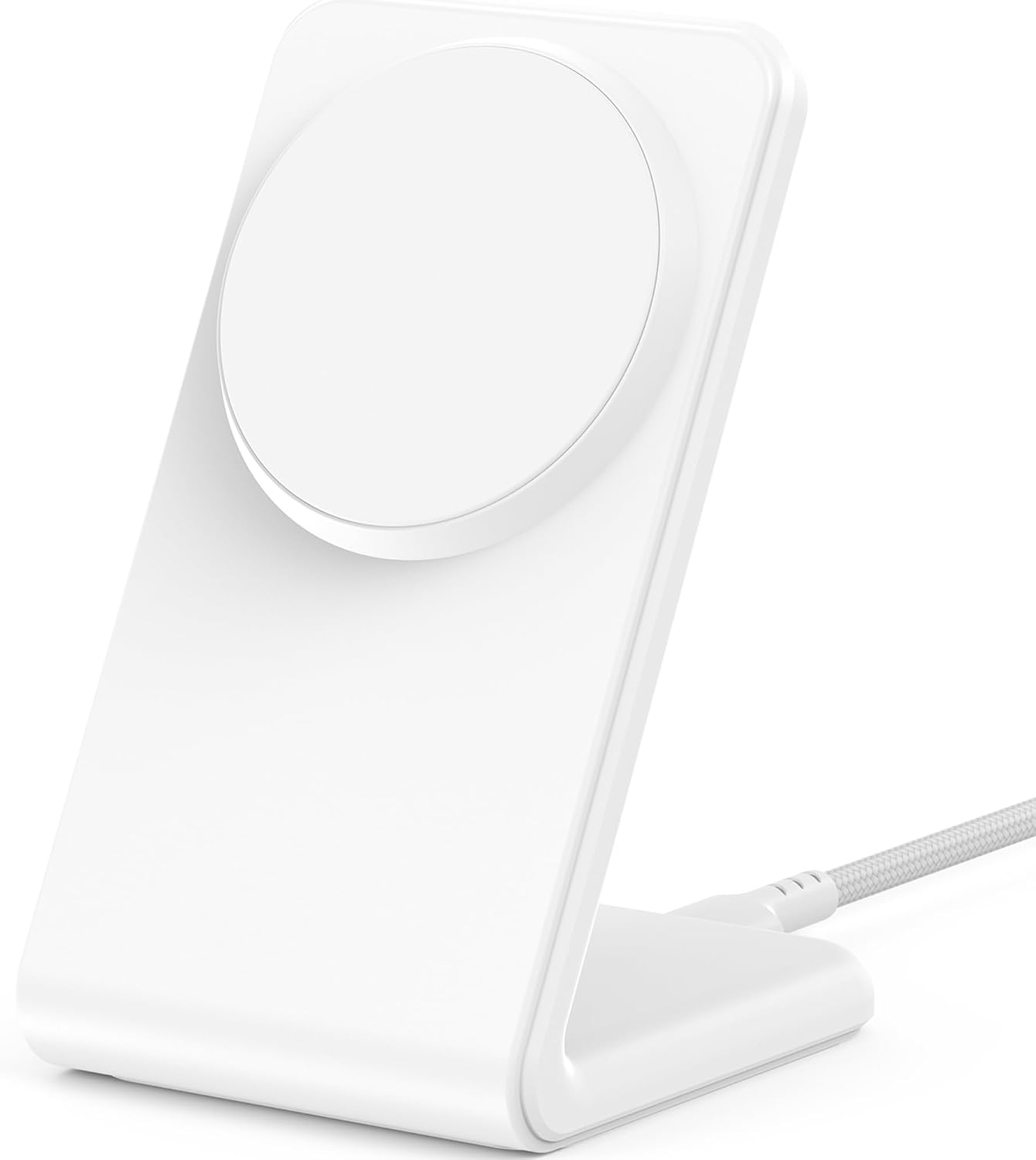 Mag.Safe Charger - Magnetic Wireless Charger for iPhone 12-17,White