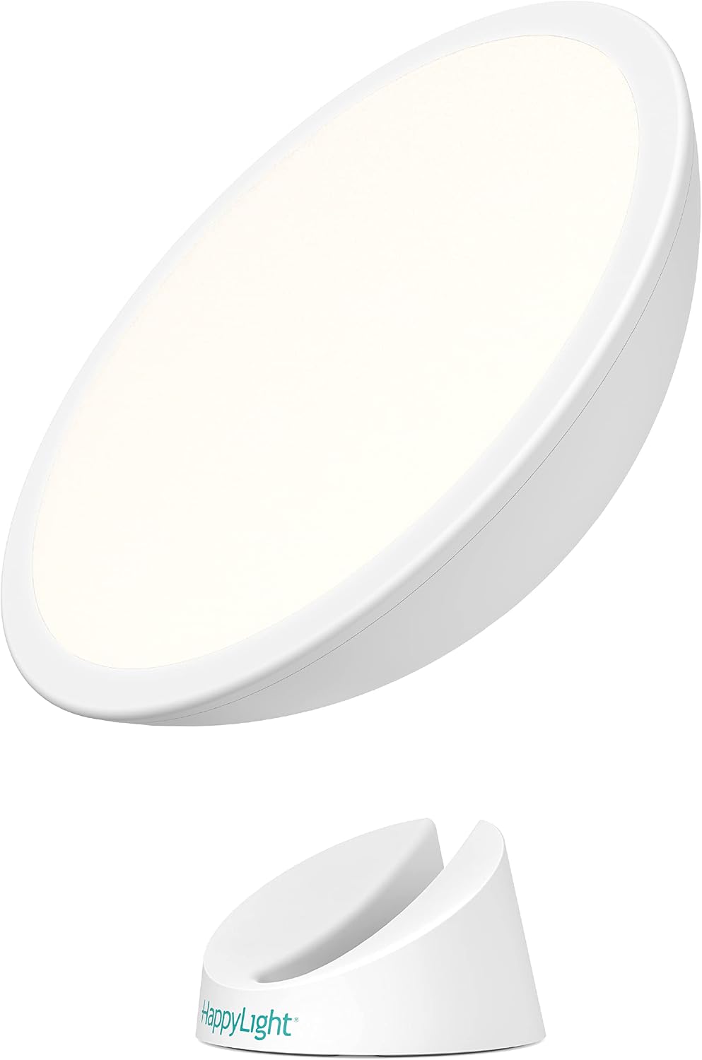 Verilux HappyLight Halo Cordless LED Light Therapy Lamp, 10,000 Lux