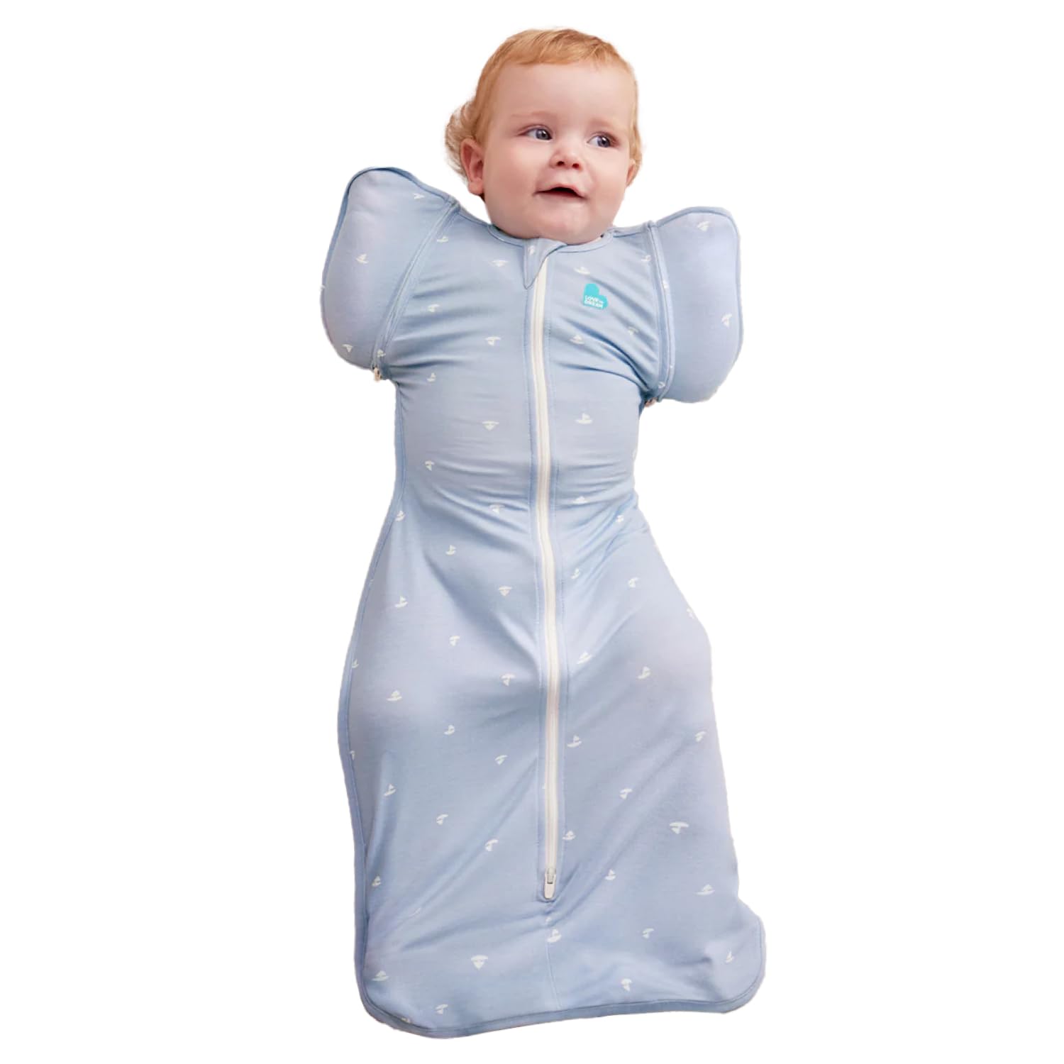 Love to Dream Swaddle Up Bamboo Viscose | 1.0 TOG, 13-19 lbs, Boats Mist
