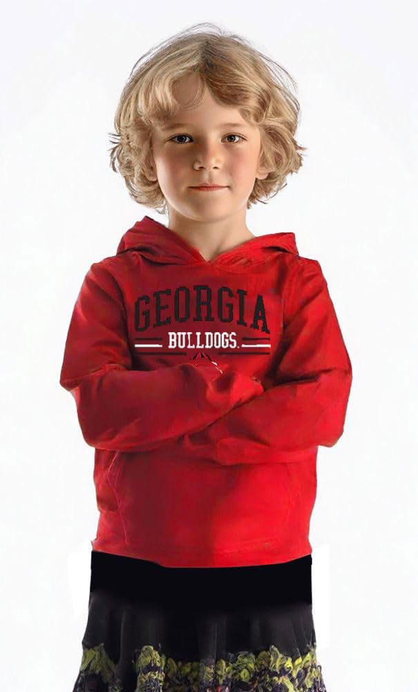 Wes and Willy Youth Kids Toddler College Team Long Sleeve Hooded T-Shirt