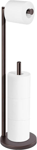 Toilet Paper Holder Stand, Bronze Toilet Paper Holder Free Standing