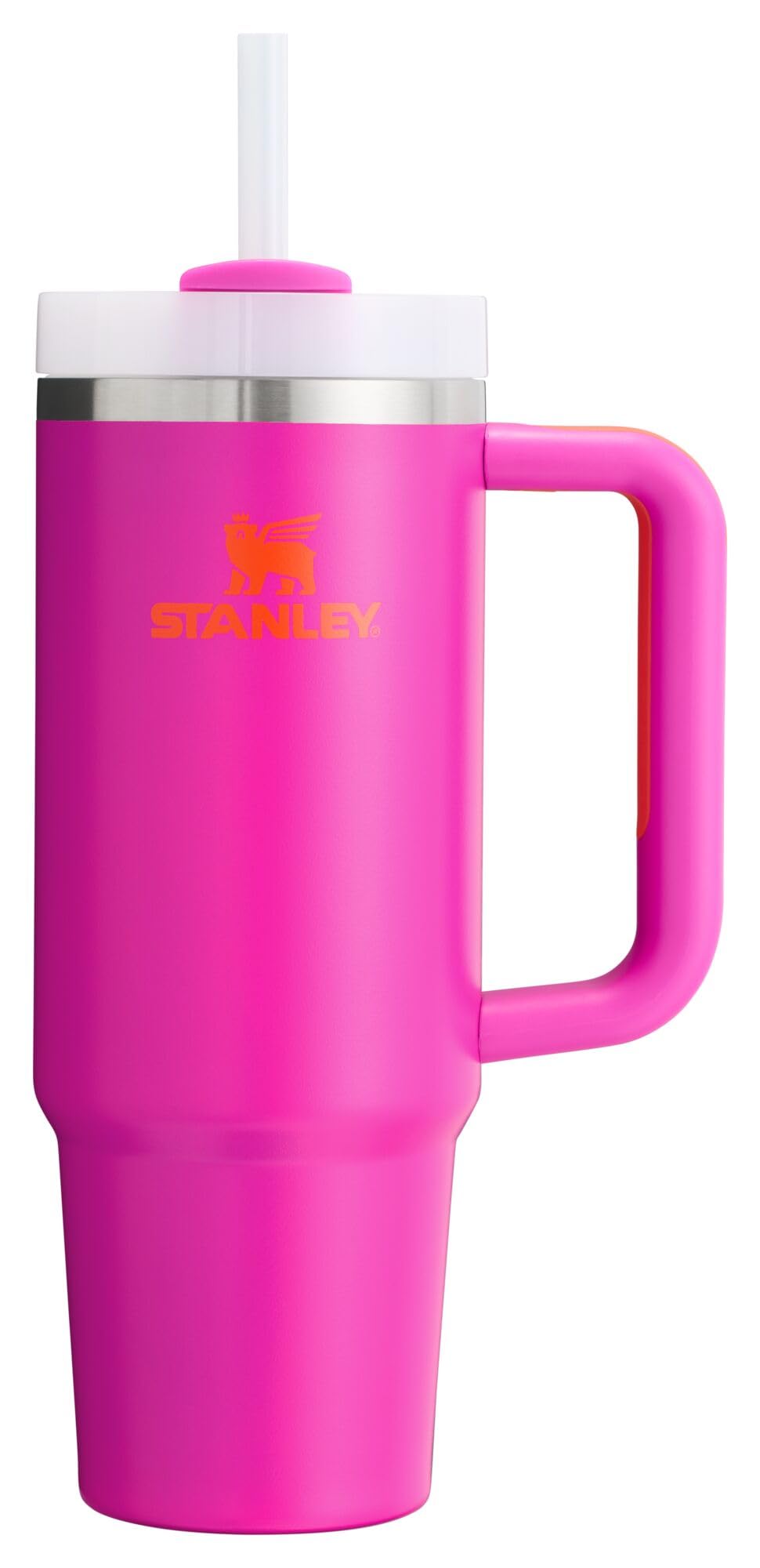 Stanley Quencher H2.0 Tumbler with Handle & Straw 30 oz | Twist On 3-Way Lid | Cupholder Compatible for Travel | Insulated Stainless Steel Cup | BPA-Free | Vivid Violet