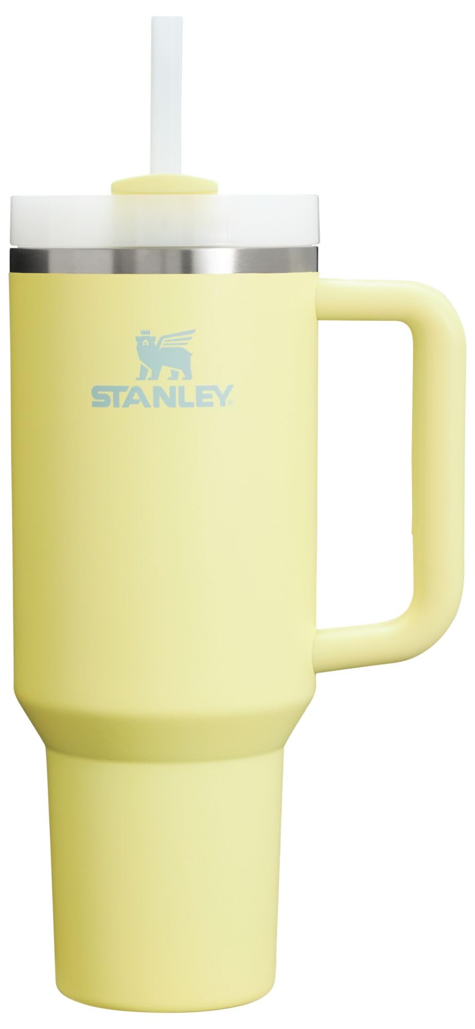 Stanley Quencher H2.0 Tumbler with Handle & Straw 40 oz | Twist On 3-Way Lid | Cupholder Compatible for Travel | Insulated Stainless Steel Cup | BPA-Free | Pomelo