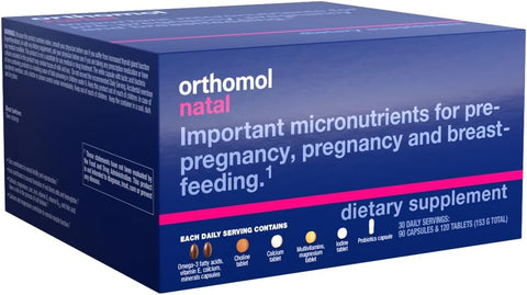 Orthomol Natal Prenatal & Breastfeeding Tablets & Capsules, 30-Day Supply