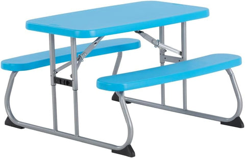 LIFETIME Kids Picnic Table, 35 Inch, Blue