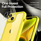 TAURI 5-in-1 Designed for iPhone 14 Case, [Not Yellowing] with 2X Screen Protectors + 2X Camera Lens Protectors, [Military Grade Drop Protection] Shockproof Slim 14 Cover 6.1 Inch - Yellow