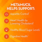 Metamucil 4-in-1 Fiber Supplement for Digestive Health, Psyllium Husk Fiber Powder, Sugar-Free Fiber Supplement, Orange Flavored, 180 teaspoons