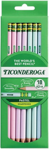 Ticonderoga Wood-Cased Pencils, Pre-Sharpened