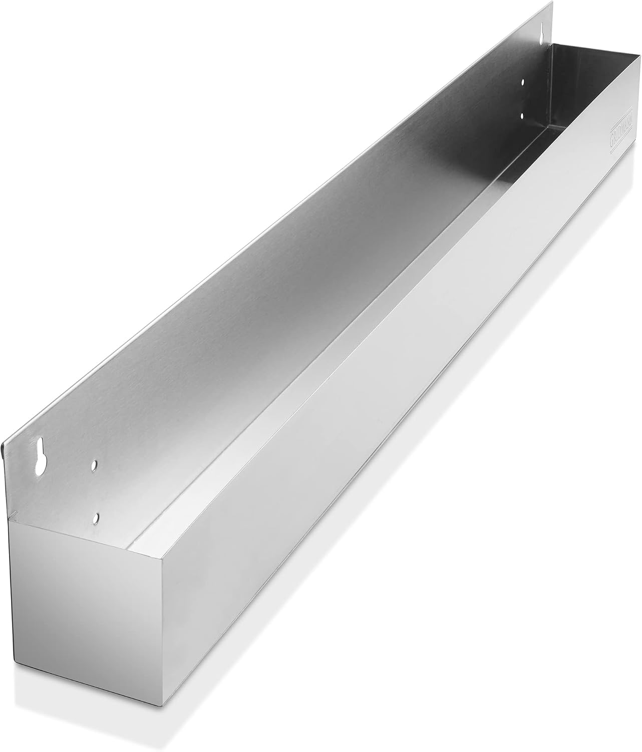 GRIDMANN 42-inch Single Speed Rail - Stainless Steel Liquor Bottle Holder Rack for Bars