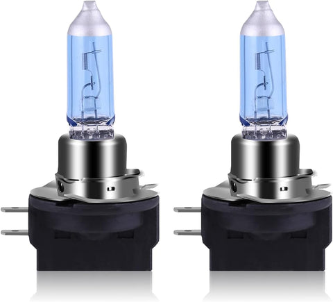 NEWBROWN H11B Headlight Bulb Halogen Bulb 5000K Super White Light Long Life Replacement PGJY19-2 12V/55W (H11B, 2 Pack)