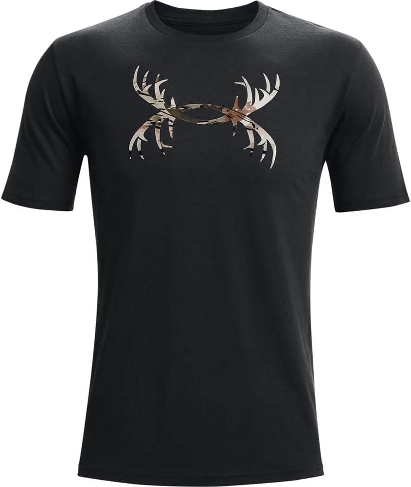 Under Armour Antler Logo Short Sleeve T Shirt for Casual Hunting