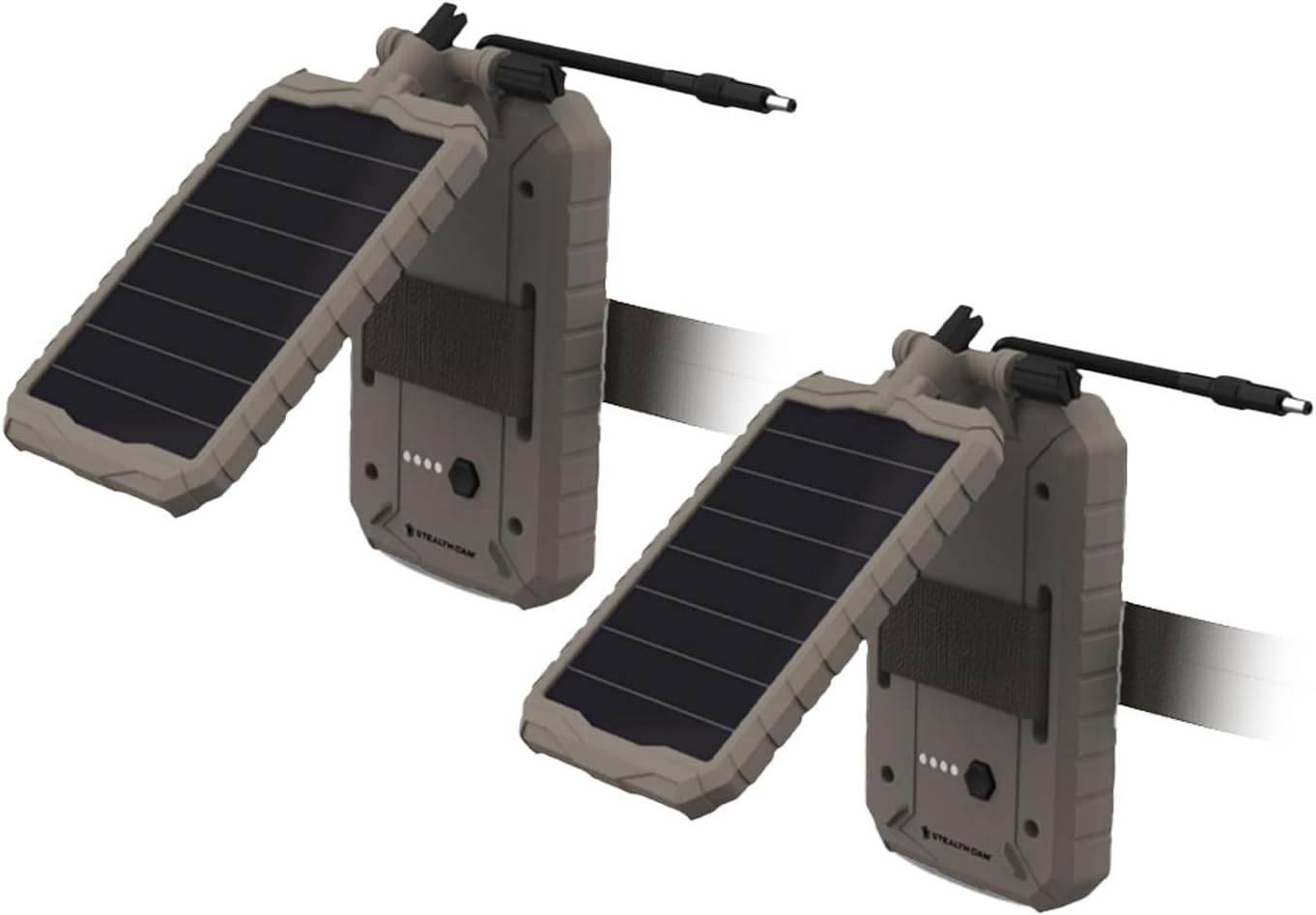 Stealth Cam Sol-Pak 3000mAh Solar Battery Pack 2-Pack