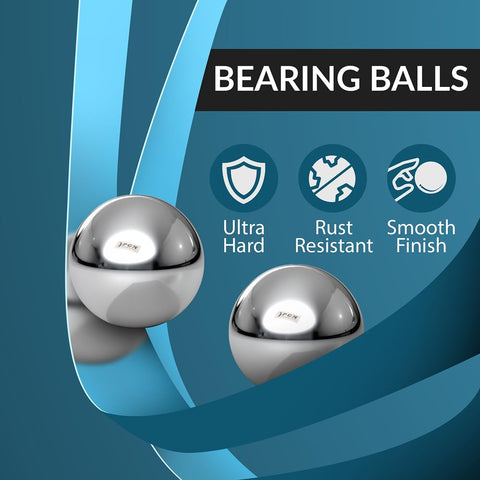 PGN - 3/4" Inch (0.75") Precision Steel Precision Balls G100 (100 Pieces)