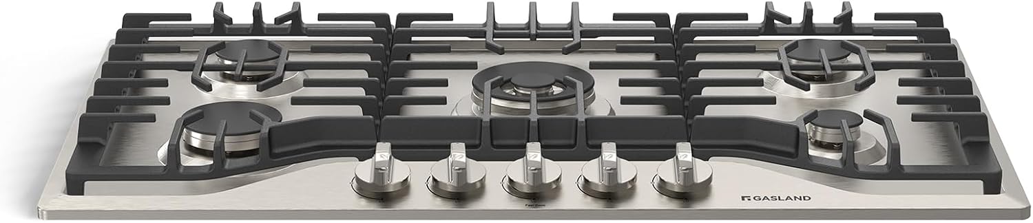 GASLAND 36 Inch Gas Cooktop, PRO GH2365SF 5 Italy Sealed Burner