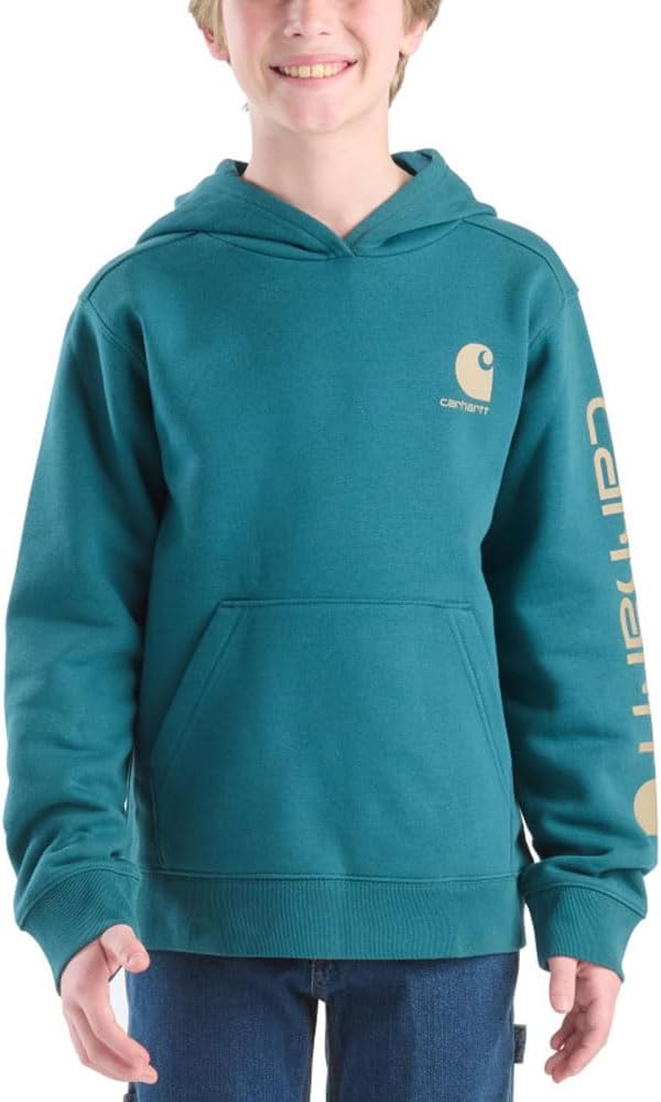 Carhartt Boys Long Sleeve Hooded Sweatshirt