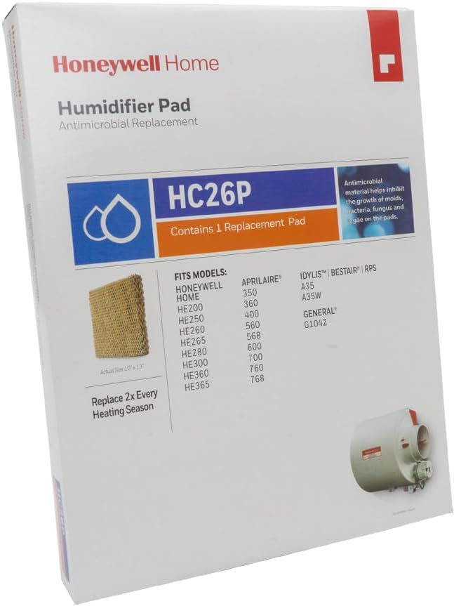 Honeywell Home HC26P Whole House Humidifier Pad 10 x 13 x 1.5 inches