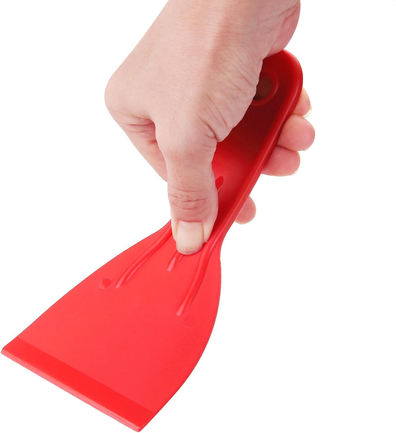3 Pcs Putty Knife,Flexible Plastic Paint Scraper Tool for Spackling