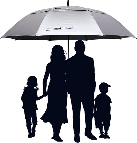 G4Free 47/54/62/68 Inch UV Protection Golf Umbrella Oversized Sun Umbrella