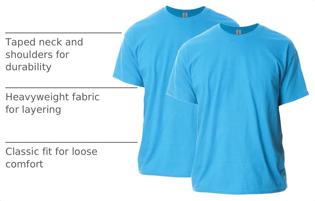 Gildan Adult Ultra Cotton T-Shirt, Style G2000, Multipack