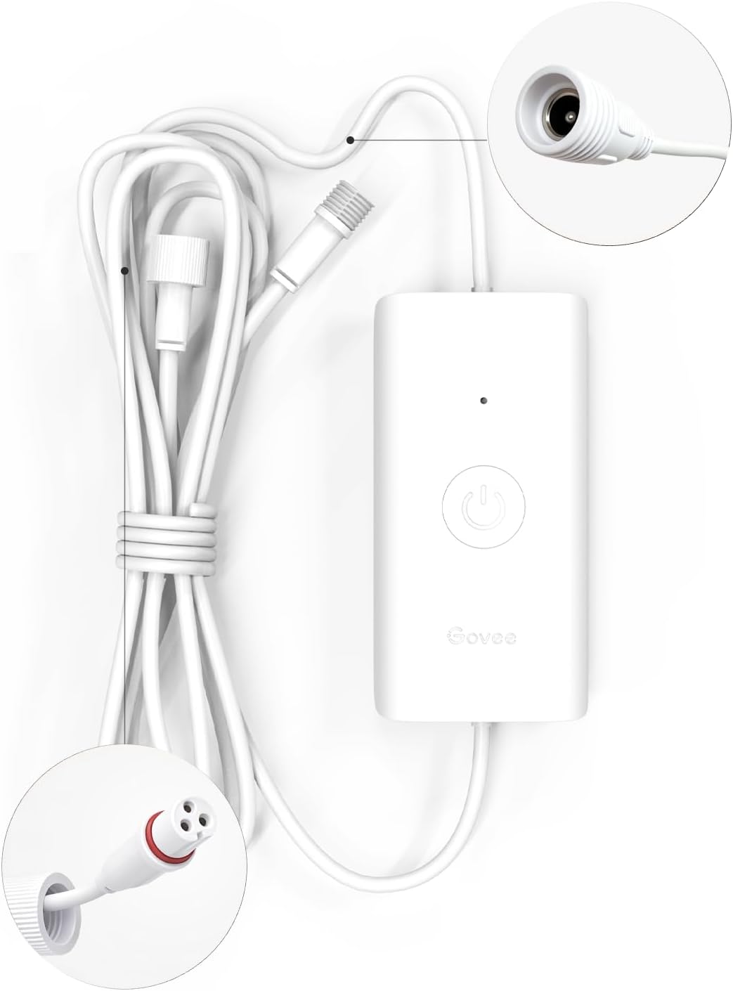 Govee Control Box for Govee Permanent Outdoor Lights 2, White