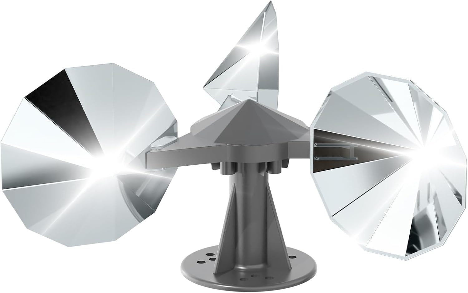OFFO Bird Reflector, Reflective Pinwheel Wind Spinner, 5.1 Inch
