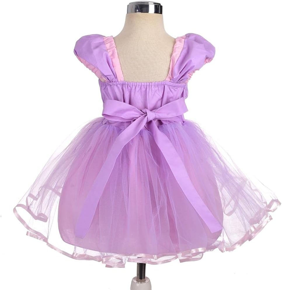 Dressy Daisy Princess Costume Tulle Dress for Baby Toddler Girls 3M to 6Y