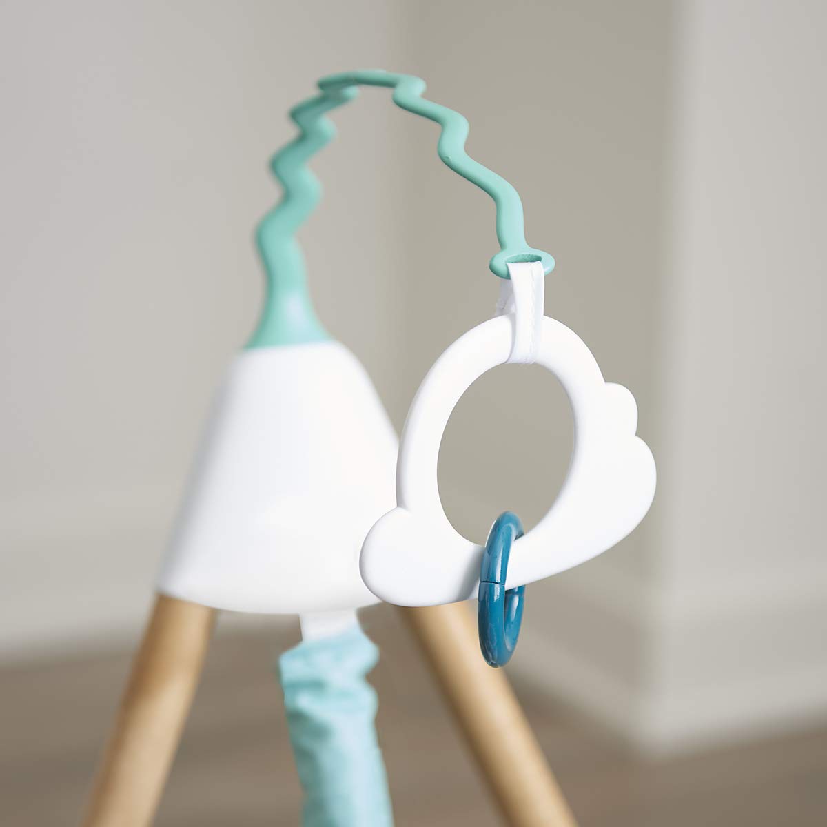 Evenflo Exersaucer Wood Frame Jumper, Woodland Wonder