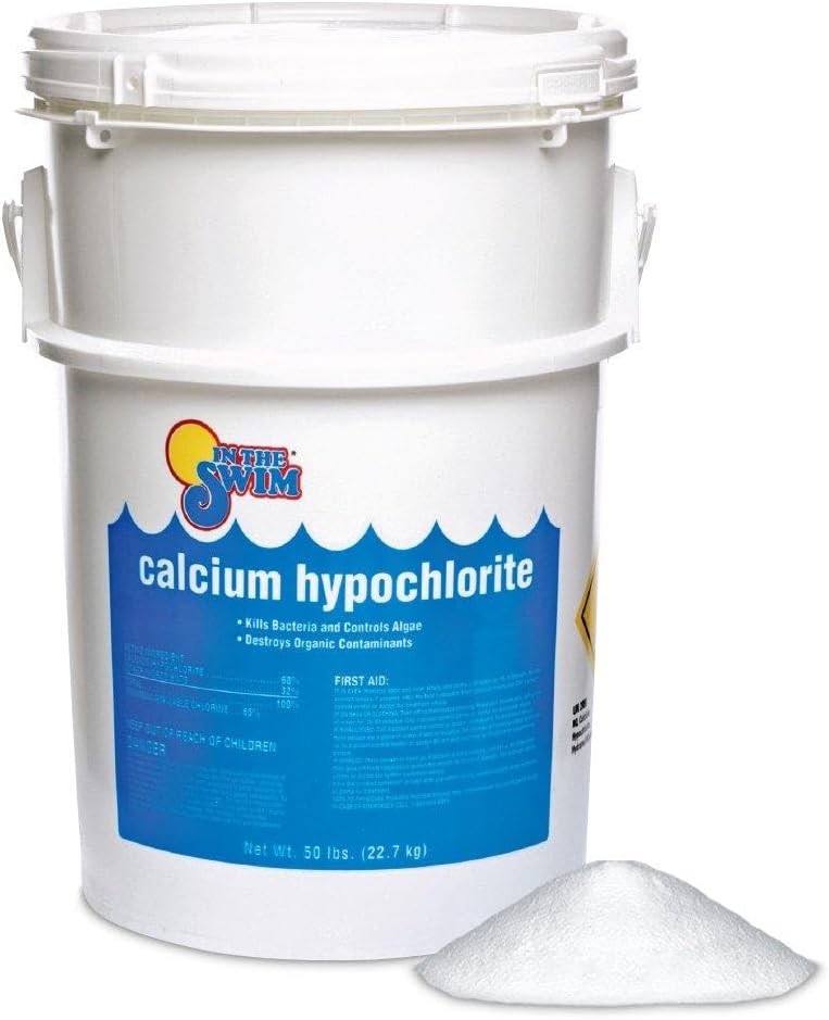 In The Swim Pool Shock - 68% Cal-Hypo Granular Sanitizer - 50 Pounds