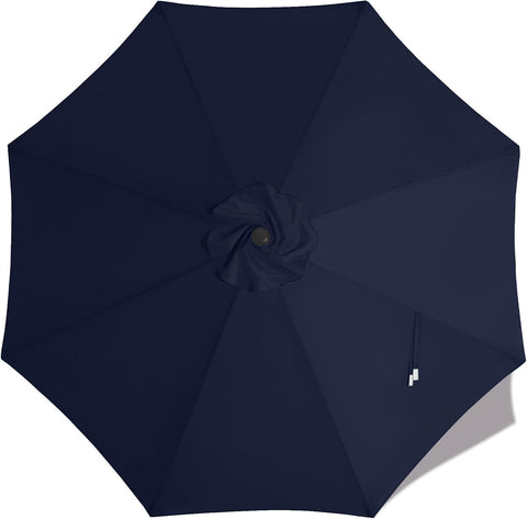 MASTERCANOPY 9 ft Replacement Canopy for 8 Ribs - Navy Blue