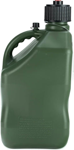 VP Racing 3846-CA, 5.5 Gallon Square Motorsport Jug Camo w/ 14" Standard Hose (2 Pack) Close-Trimmed Cap and Neck for Tight Seal