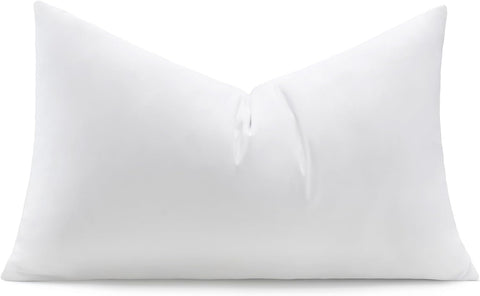 puredown® 12x20 Feather Down Pillow Inserts, Lumbar Pillow Insert, 1 Pack