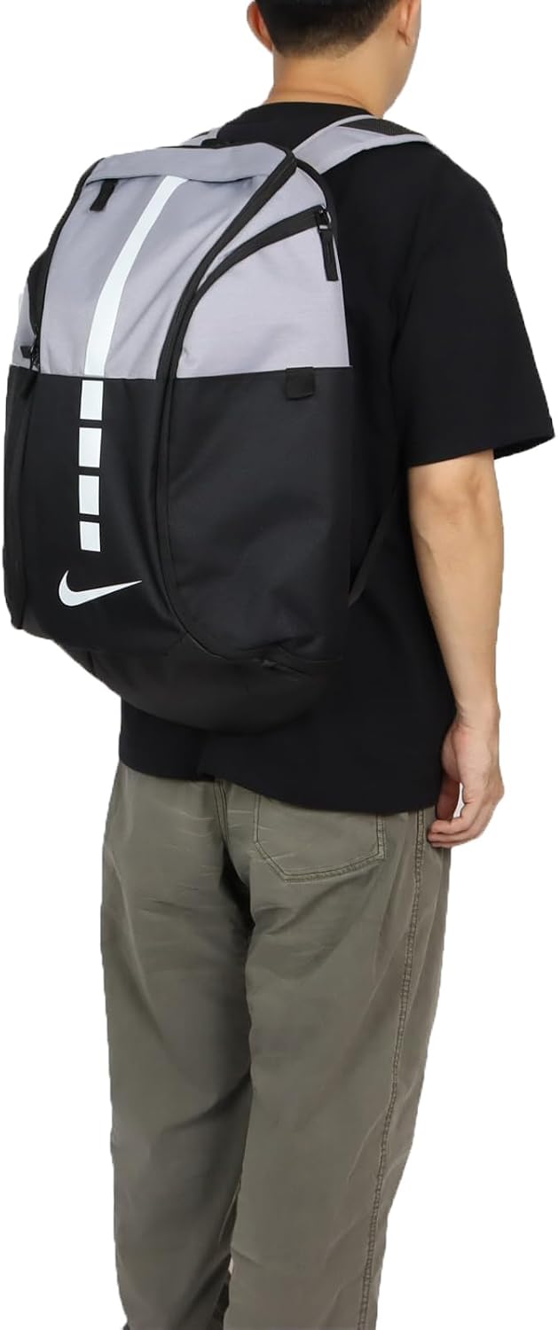 Nike Hoops Elite Pro Backpack Black Grey BA5554-012,One Size