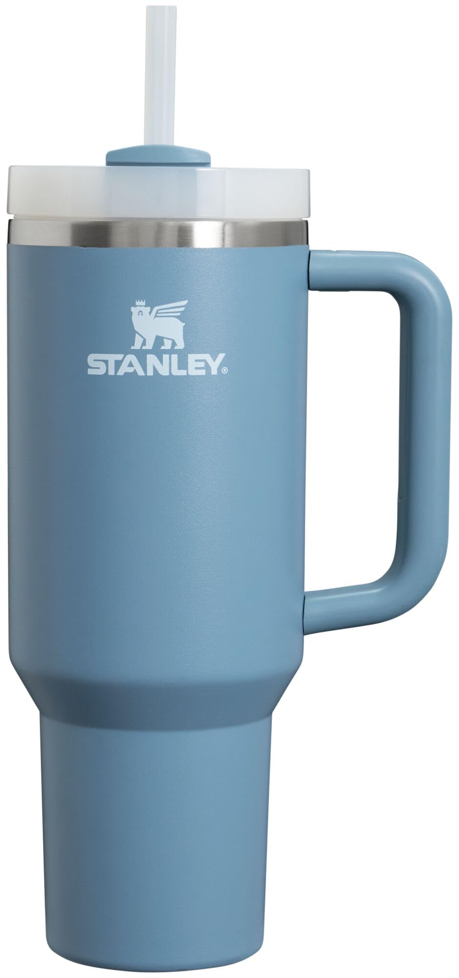 Stanley Quencher H2.0 Tumbler with Handle & Straw 40 oz | Twist On 3-Way Lid | Cupholder Compatible for Travel | Insulated Stainless Steel Cup | BPA-Free | Indigo