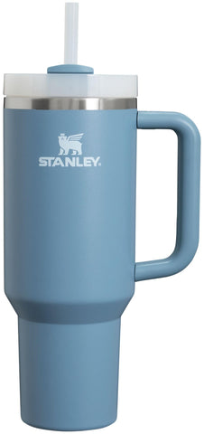 Stanley Quencher H2.0 Tumbler with Handle & Straw 40 oz | Twist On 3-Way Lid | Cupholder Compatible for Travel | Insulated Stainless Steel Cup | BPA-Free | Indigo