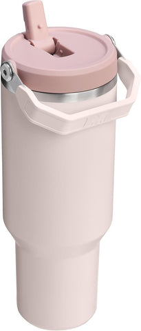 STANLEY IceFlow 2.0 Flip Straw Tumbler, 40 oz, Rose Quartz