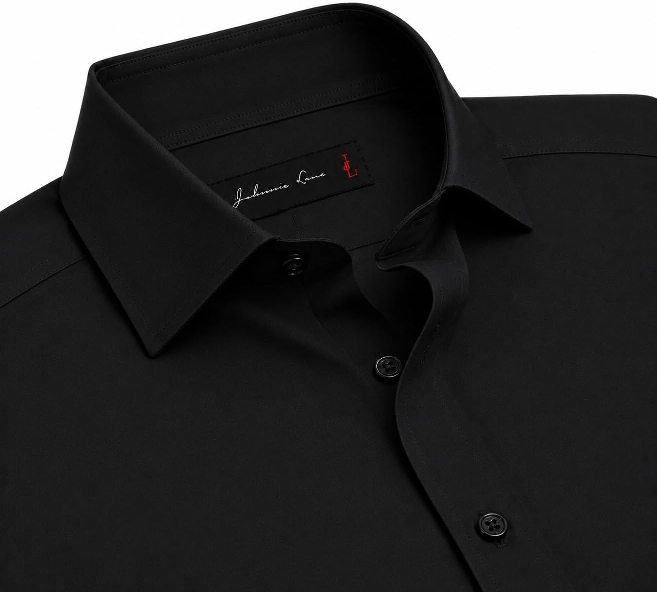 Boys Long Sleeve Dress Shirt, Poly-Cotton Button Down Formal Shirt, Baby to Teen Sizes