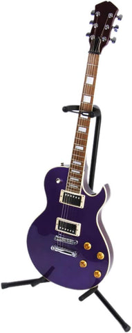 OnStage On Stage XCG4 Velveteen Padded Tubular Guitar Stand - (2 Pack)