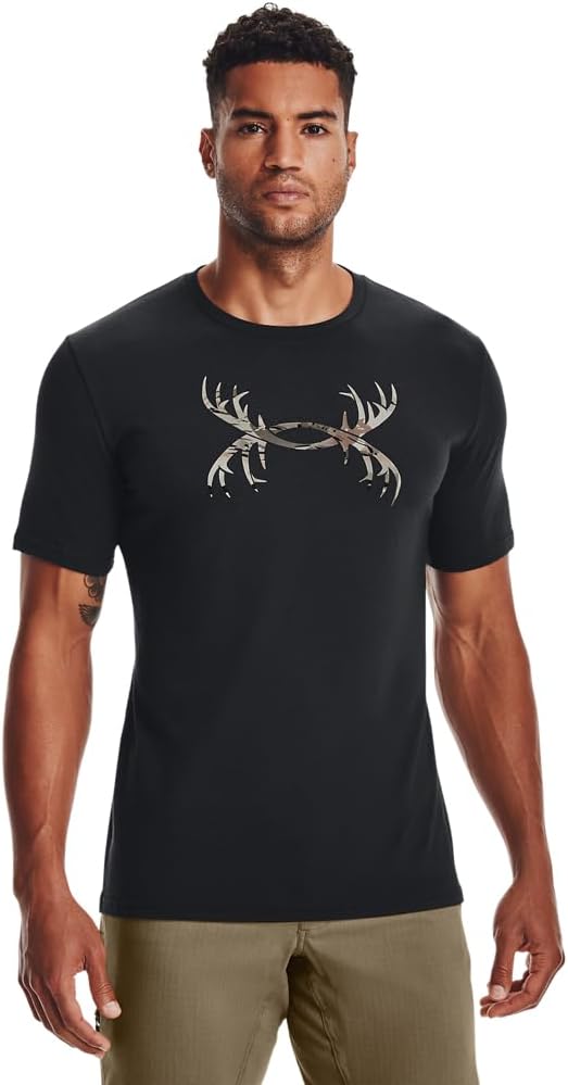 Under Armour Antler Logo Short Sleeve T Shirt for Casual Hunting