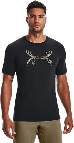 Under Armour Antler Logo Short Sleeve T Shirt for Casual Hunting