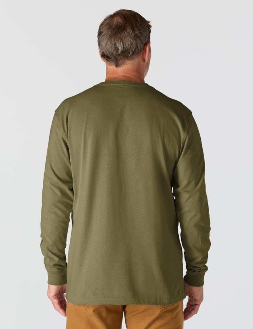 Carhartt Men's Dearborn Loose Long-Sleeve Logo T-Shirt Closeout