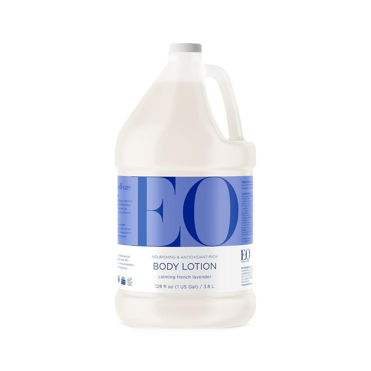 EO French Lavender Body Lotion Refill, Bulk Gallon, 128 oz