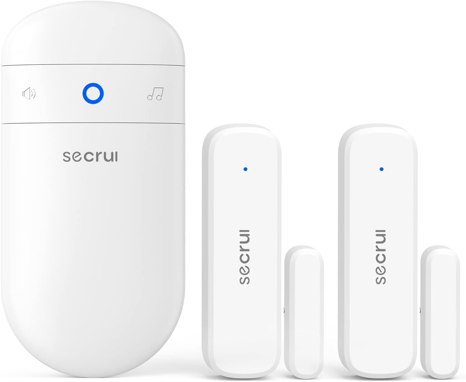 Door Chime When Door Opens, Door Opened Alarm for Home, 2-Sensor 1-Receiver