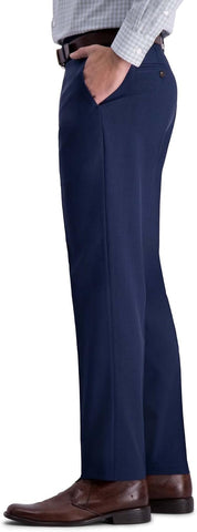 Haggar Men's Straight Fit Premium Comfort Dress Pant